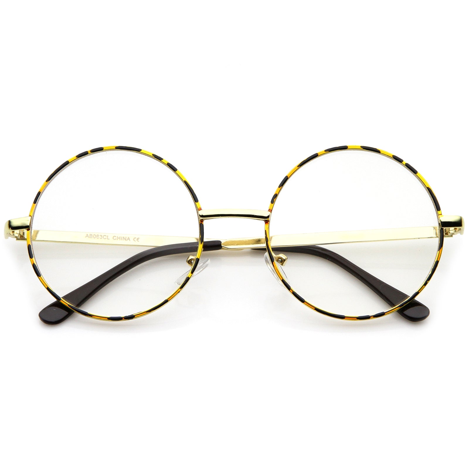 Tortoise-Gold / Clear