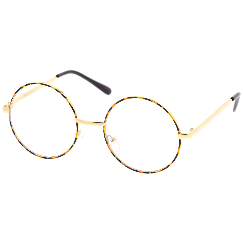 Tortoise-Gold / Clear