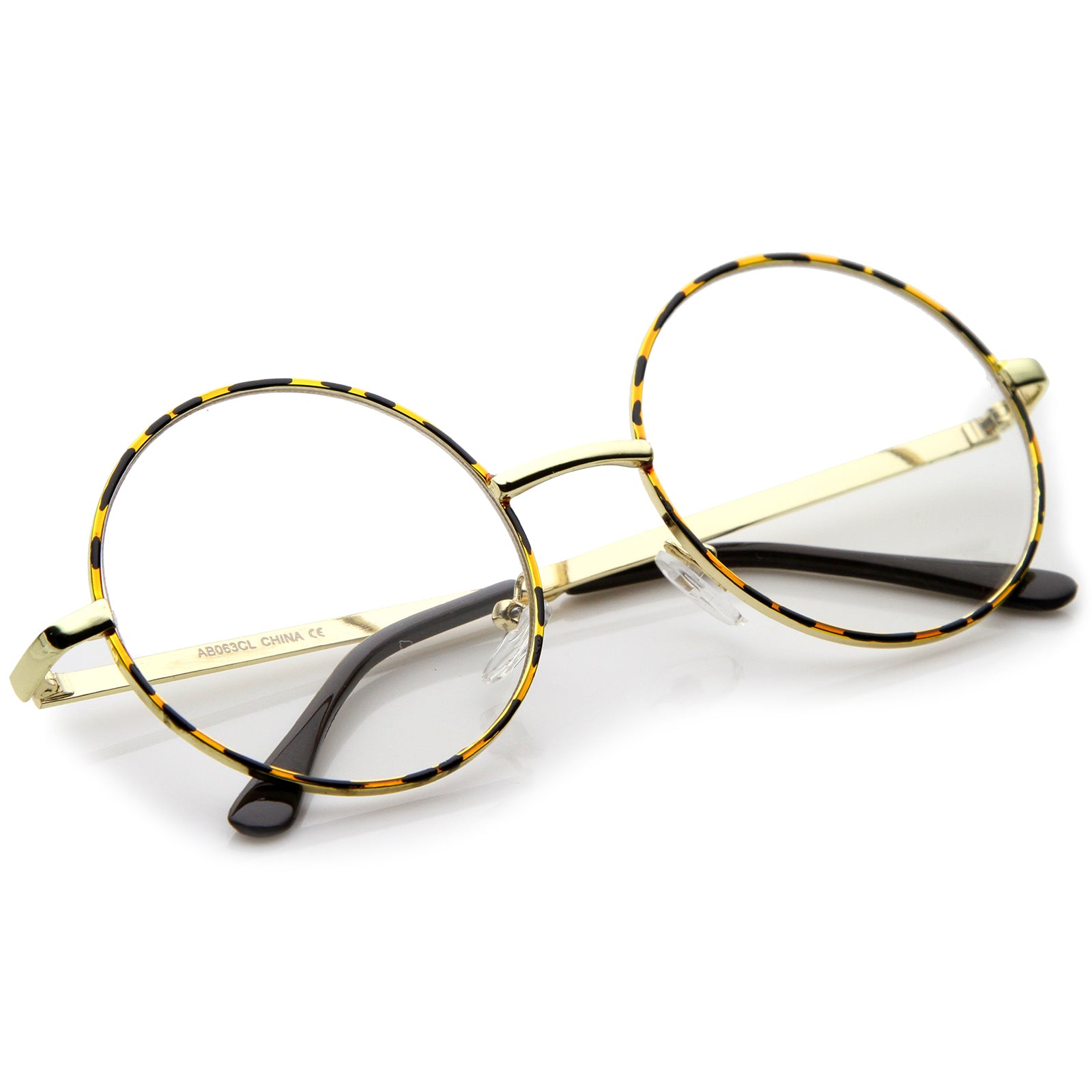 Tortoise-Gold / Clear