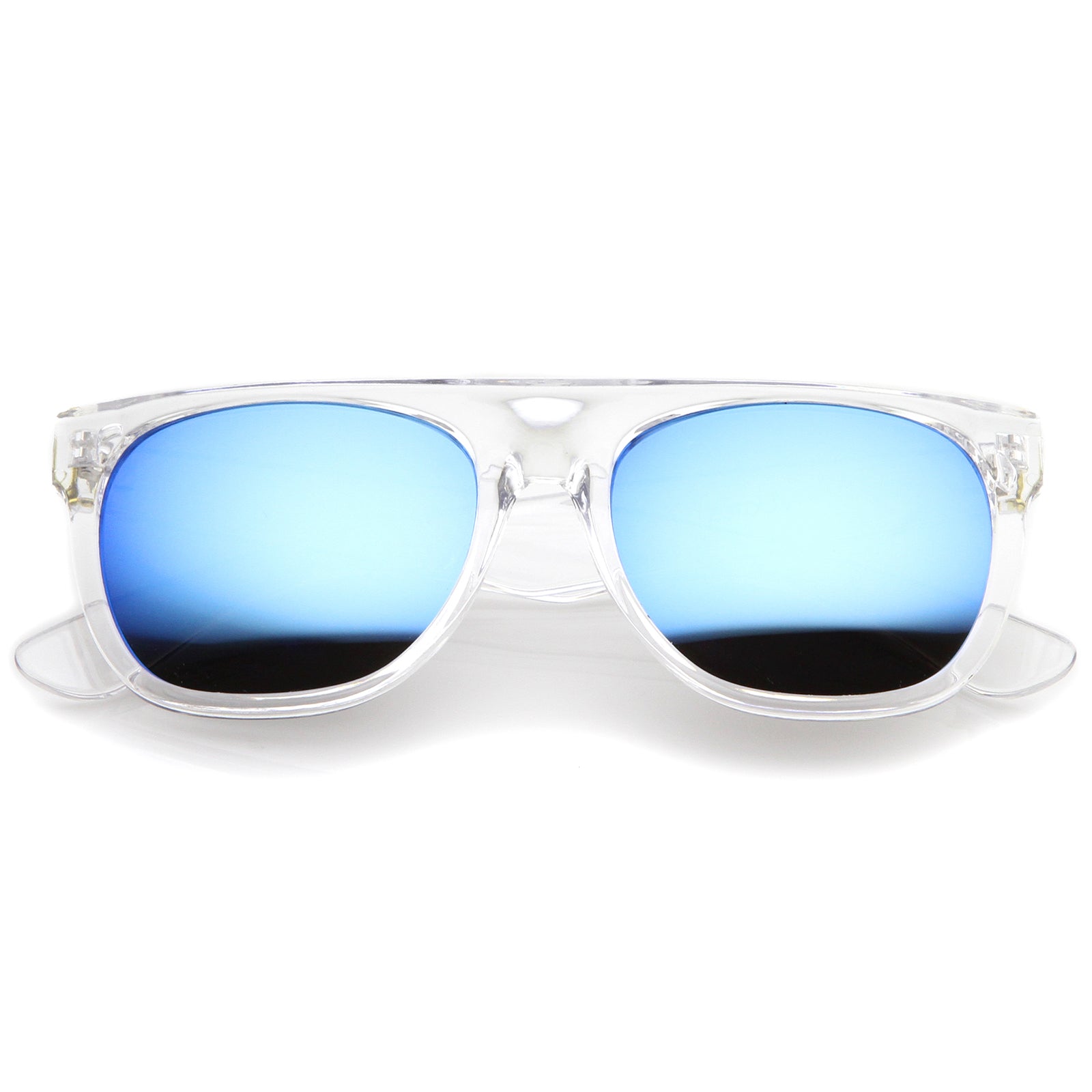 Shiny Clear / Blue Mirror