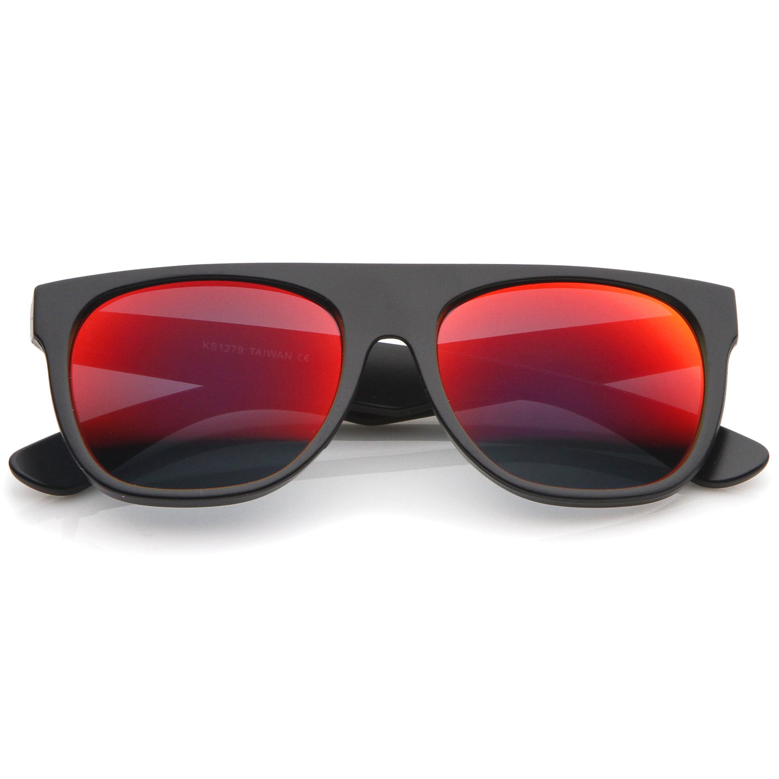 Matte Black / Red Mirror