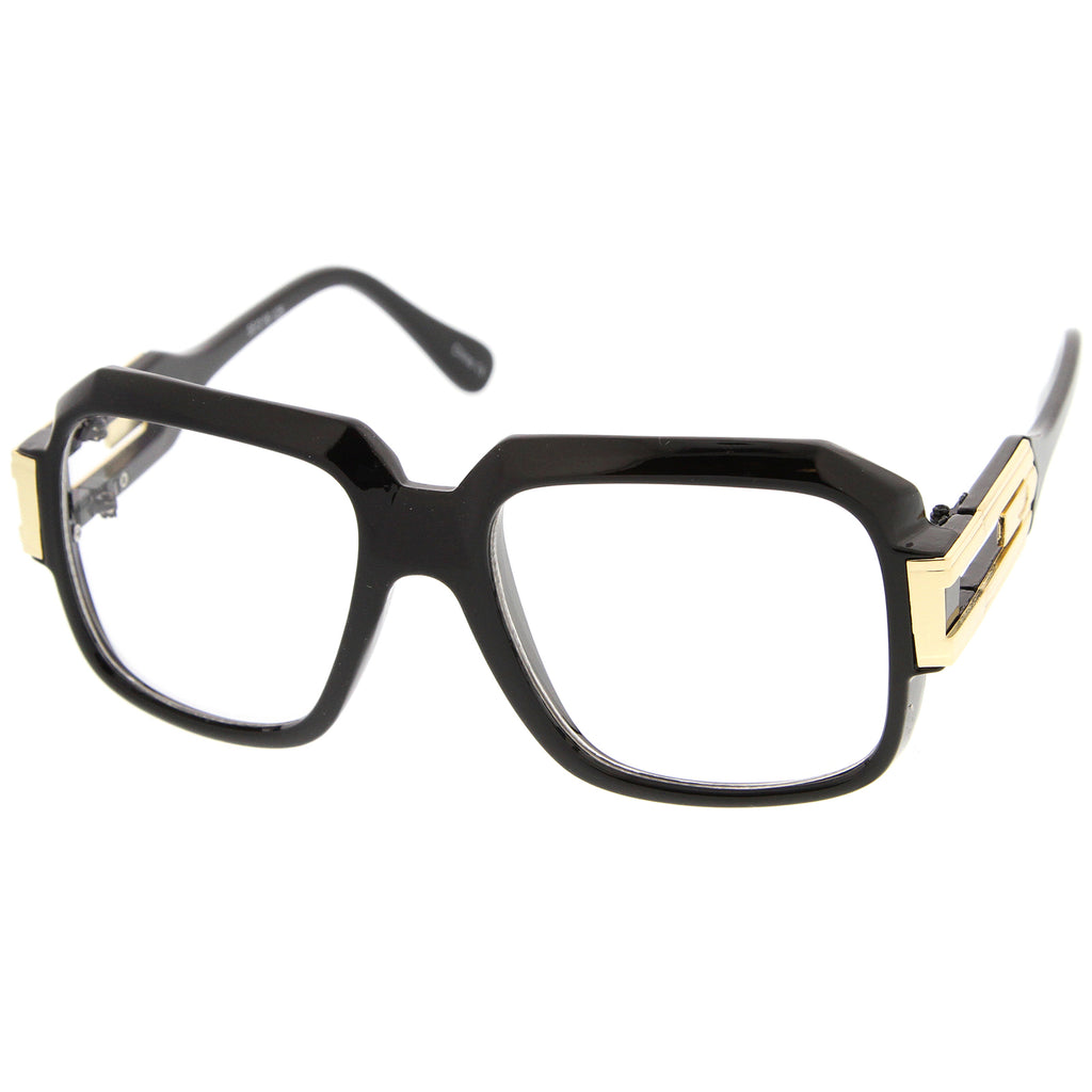 Shiny Black-Gold / Clear