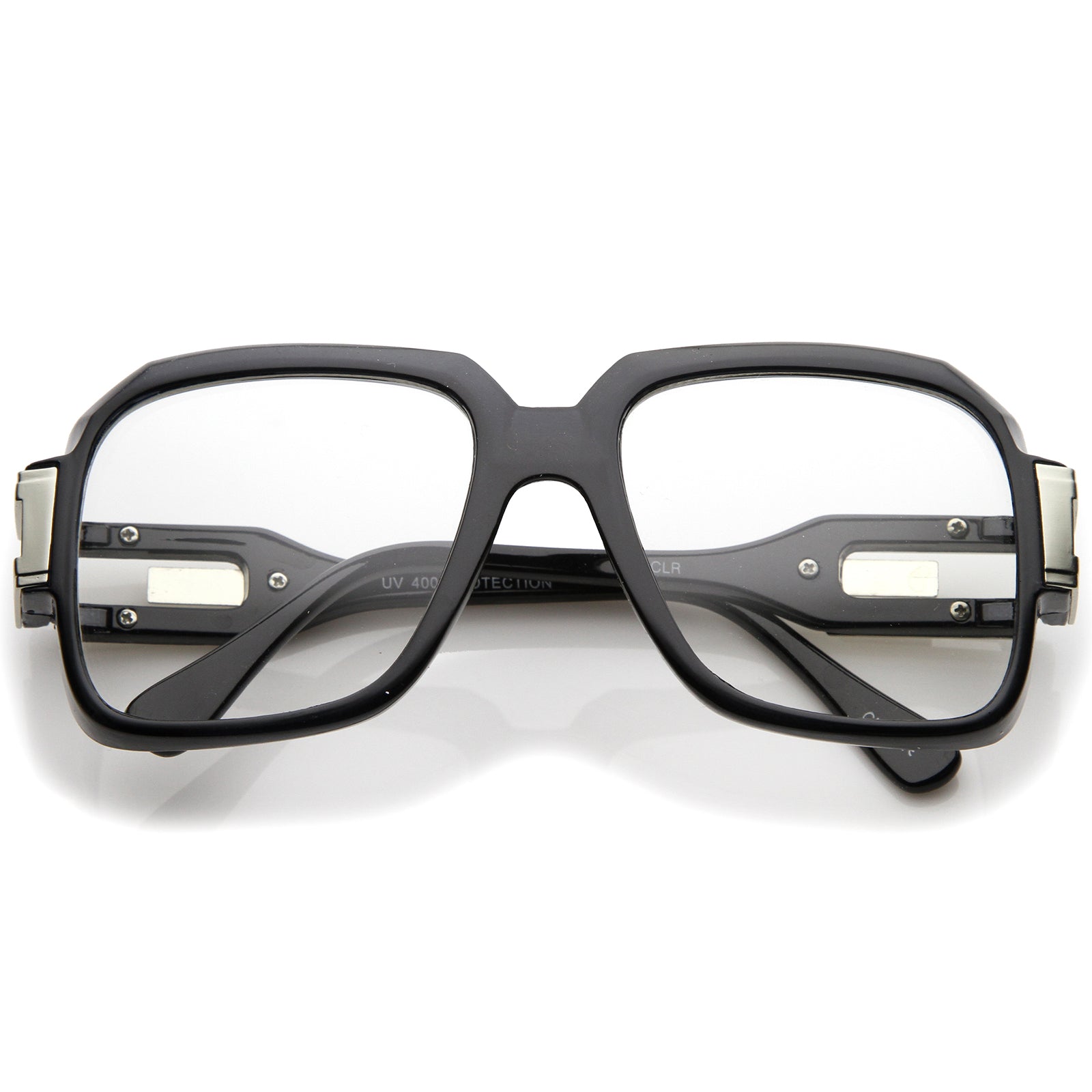Shiny Black-Silver / Clear