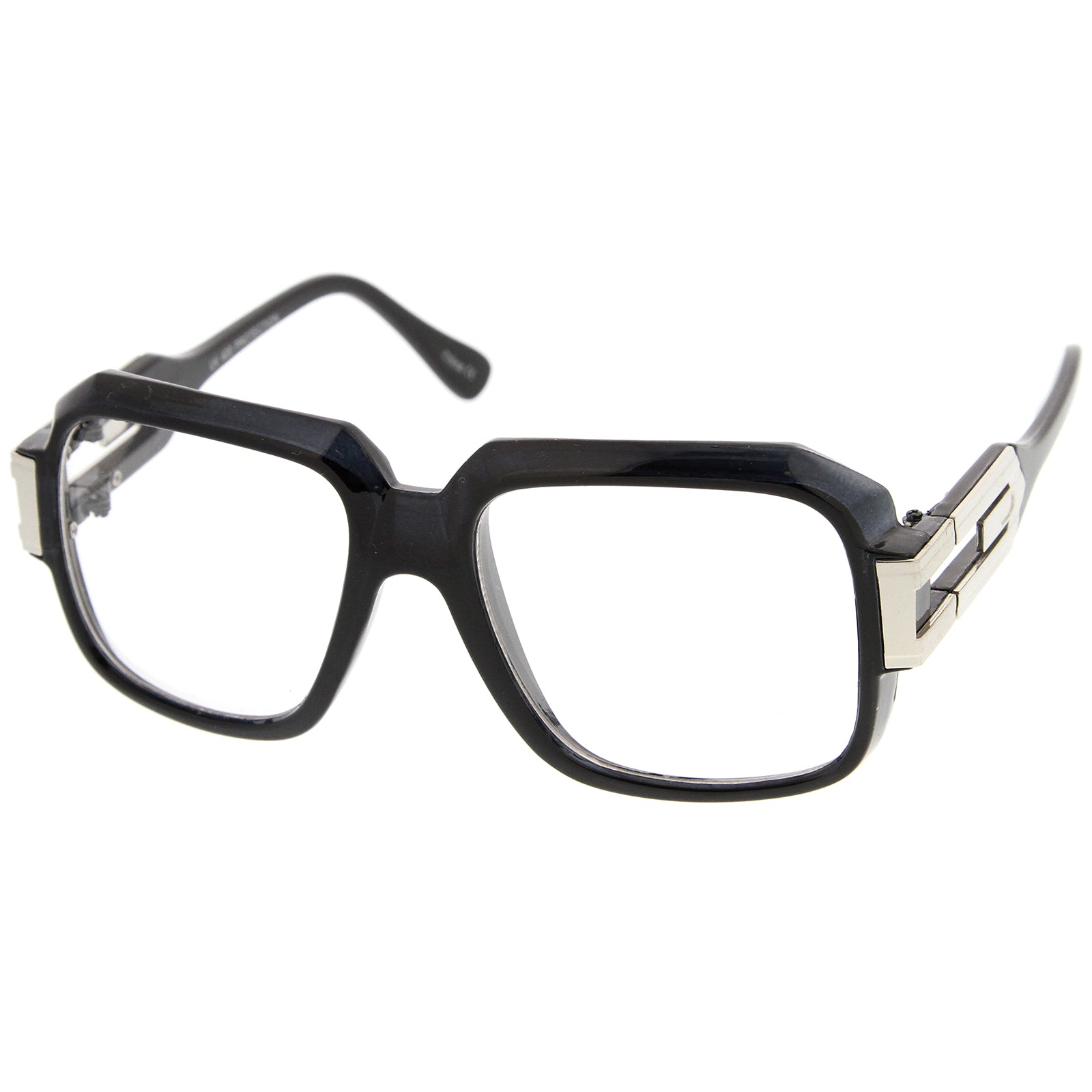 Shiny Black-Silver / Clear