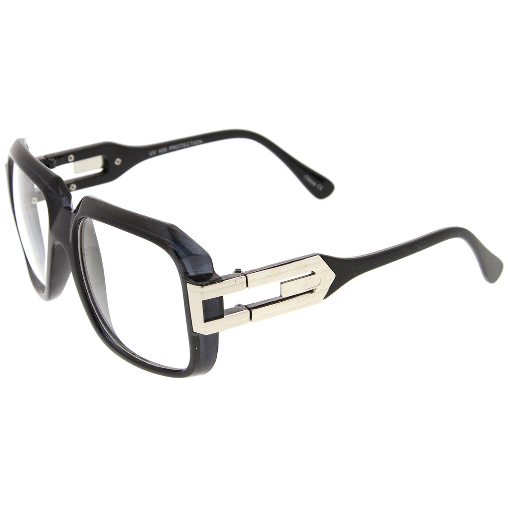 Shiny Black-Silver / Clear