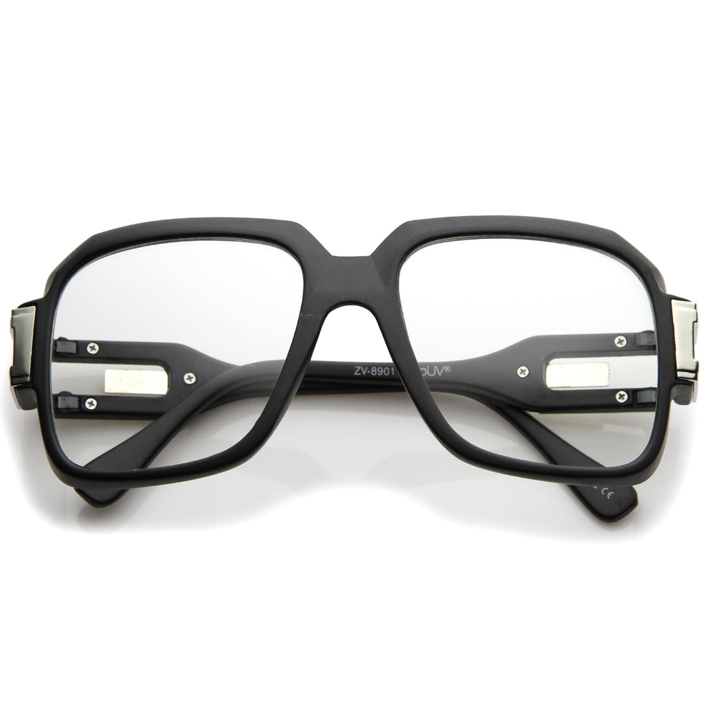 Matte Black-Silver / Clear