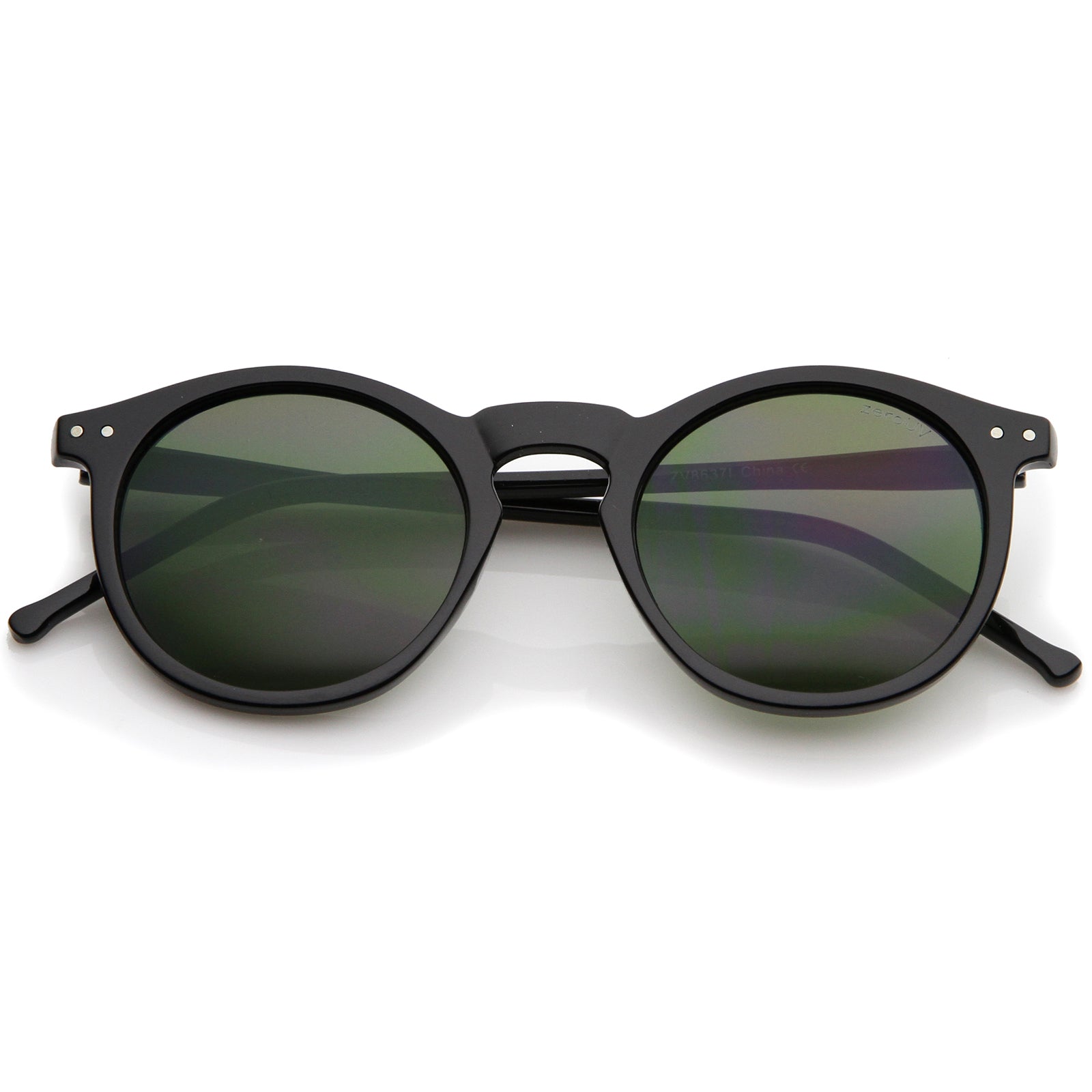 Shiny Black / Green