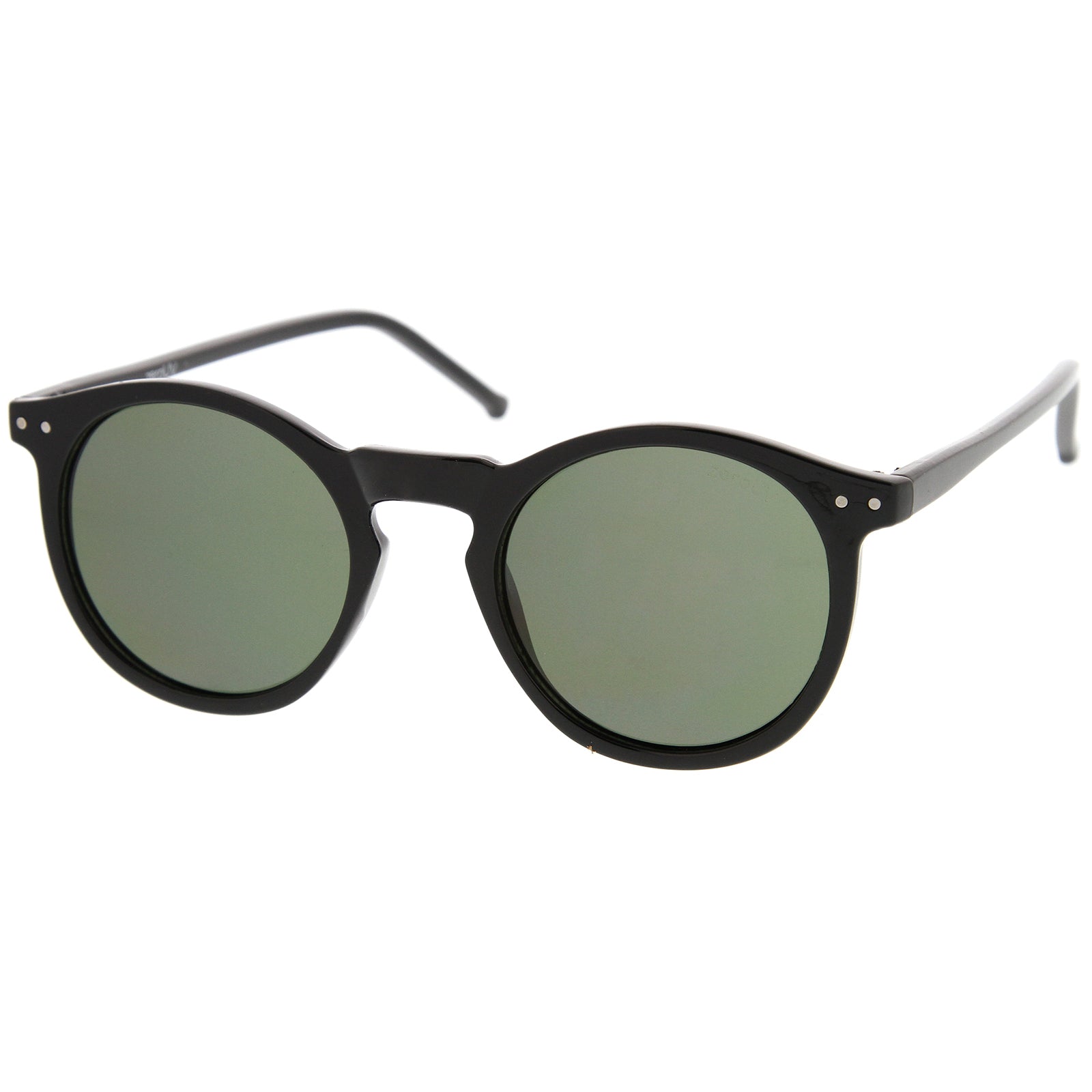 Shiny Black / Green