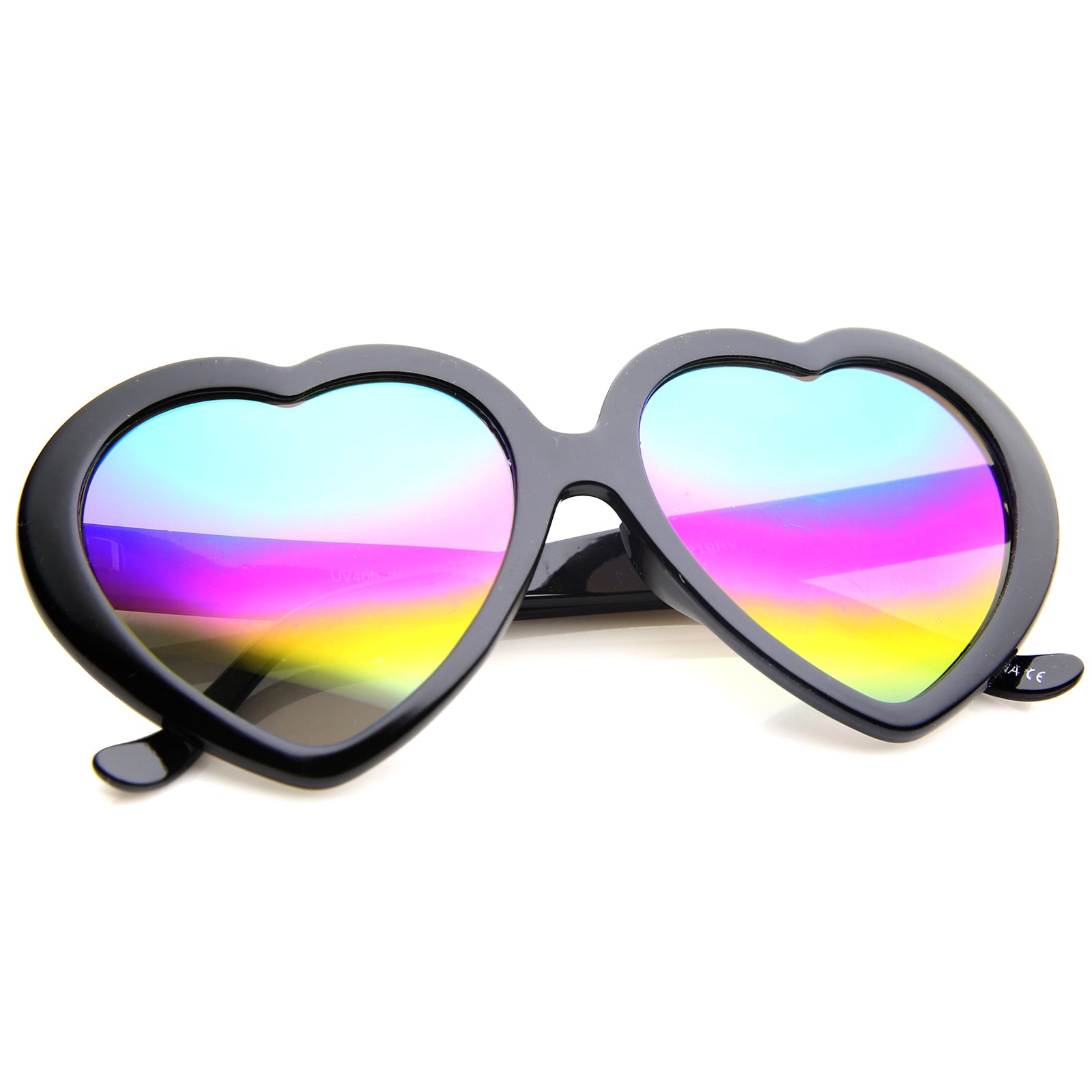 Black / Rainbow Mirror
