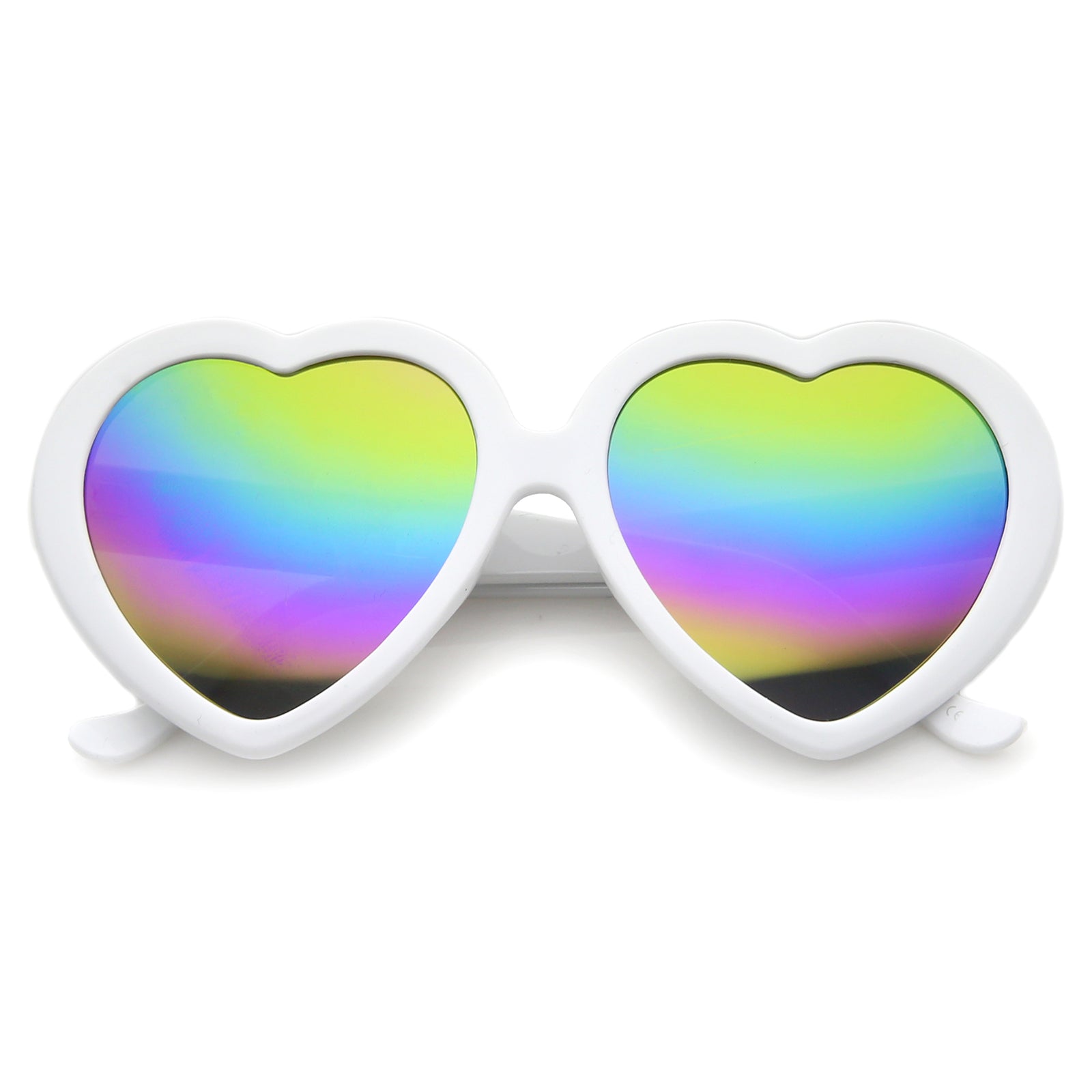 White / Rainbow Mirror
