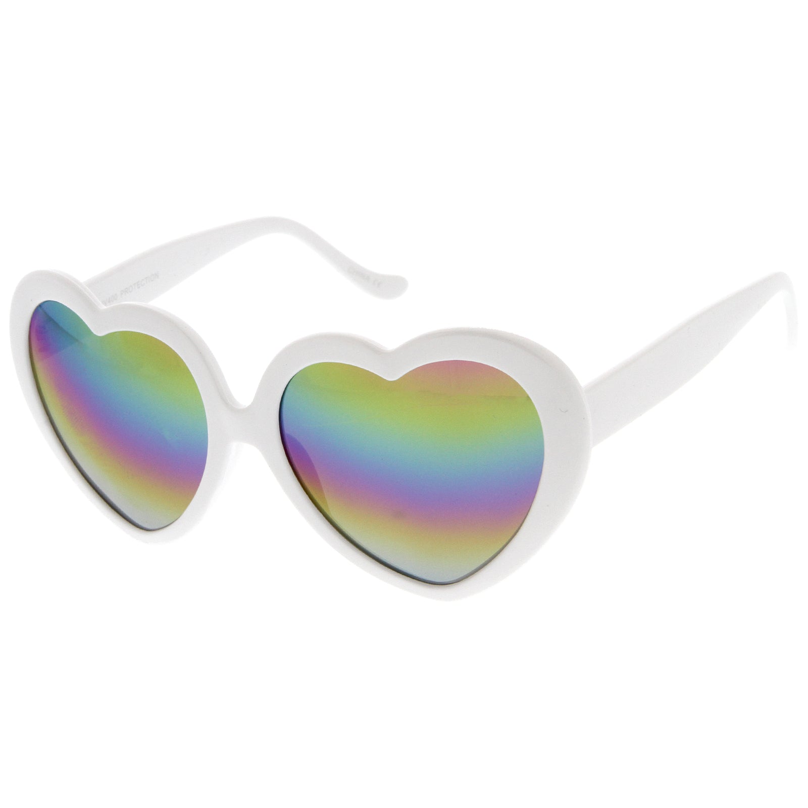 Vintage Style Hexagonal Mirrored Sunglasses in Rainbow. - Etsy