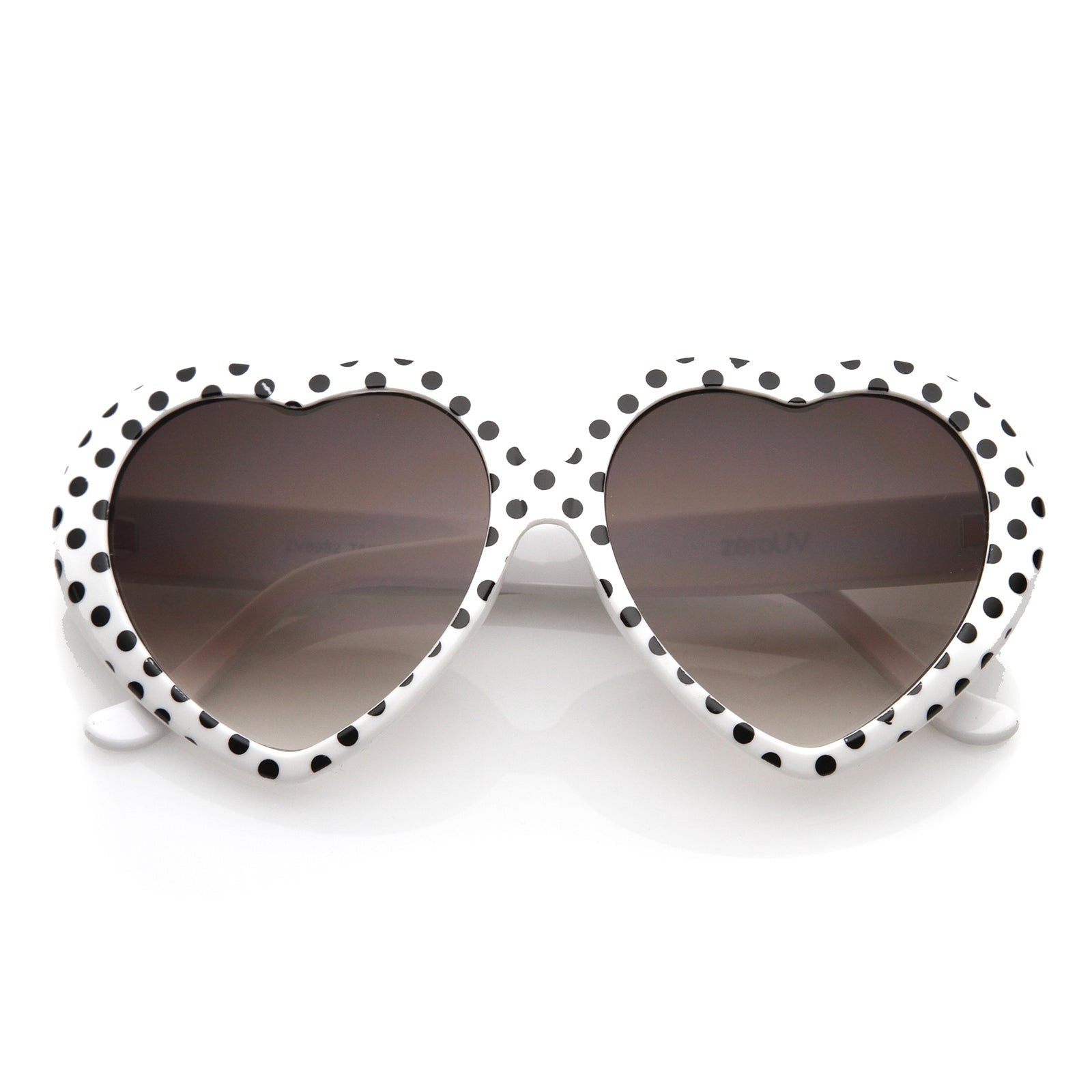 White-Black Dots / Lavender