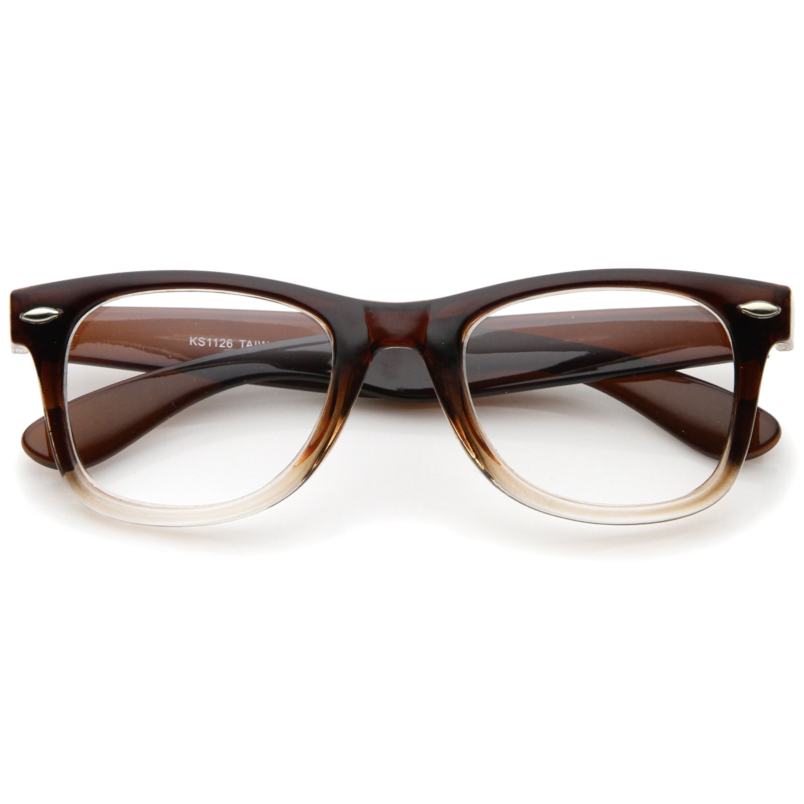 Brown-Fade / Clear