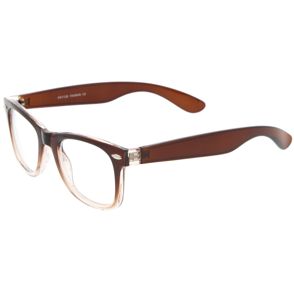 Brown-Fade / Clear