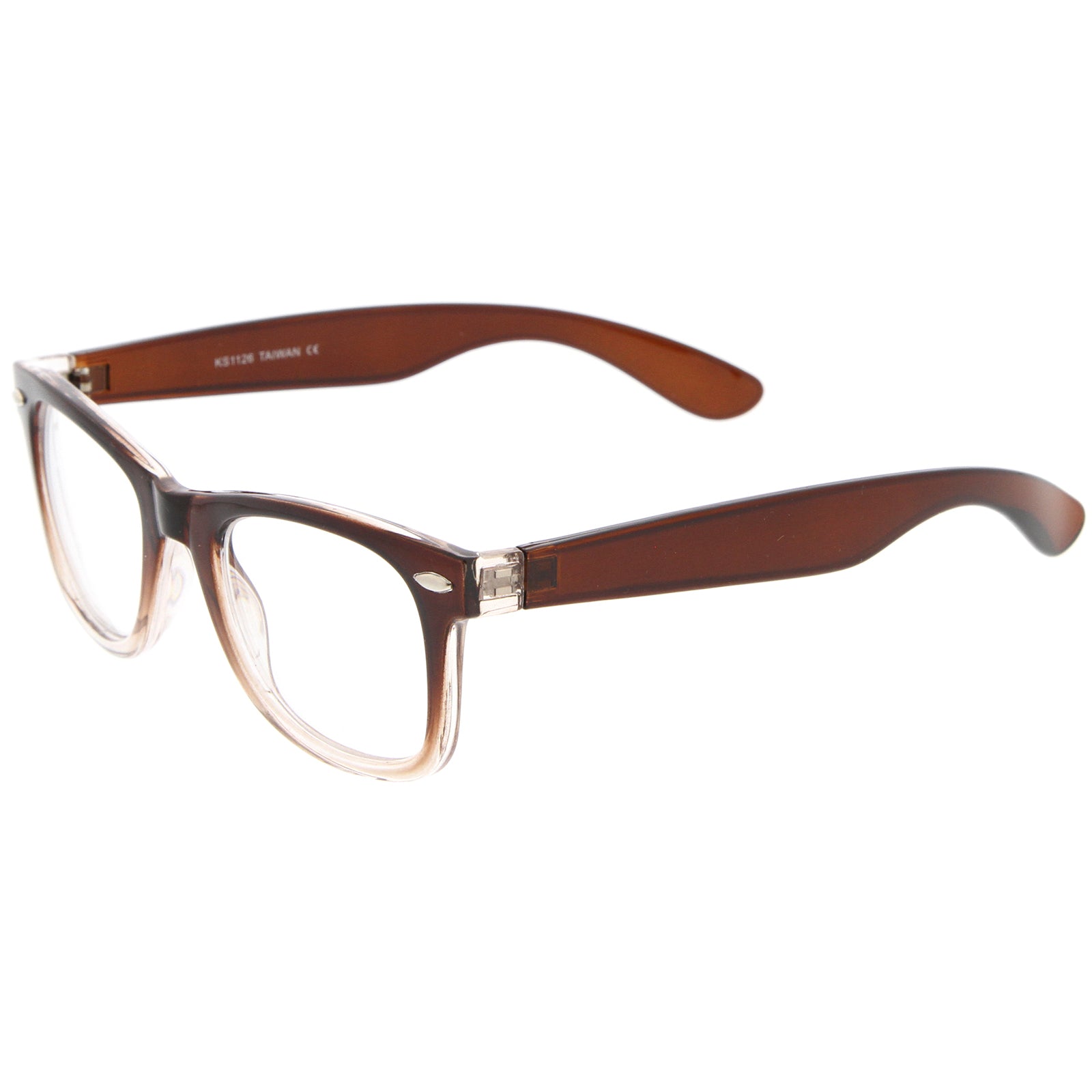 Brown-Fade / Clear