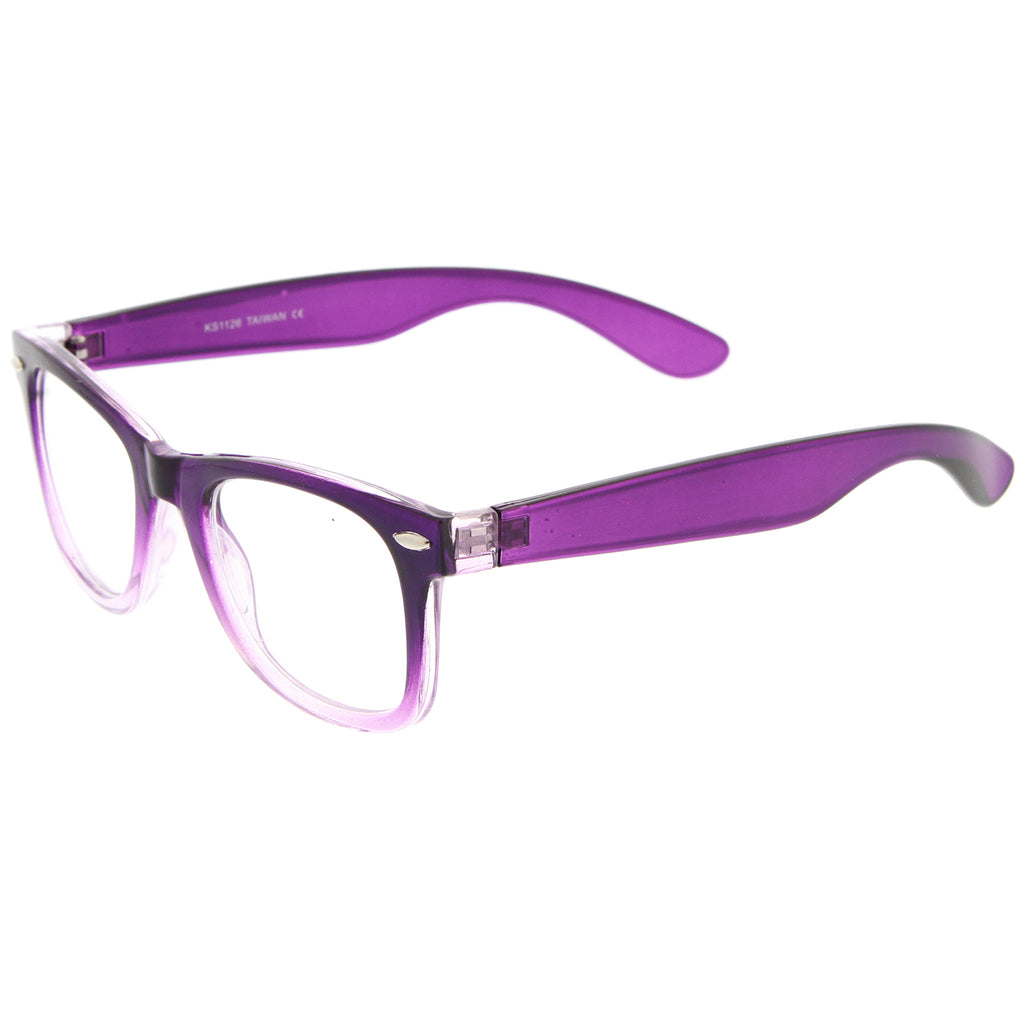 Purple-Fade / Clear