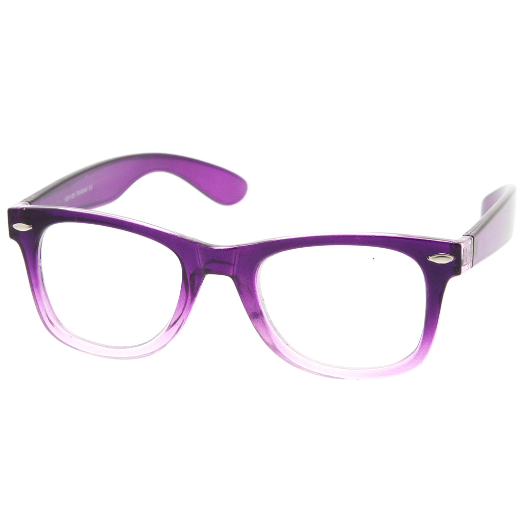 Purple-Fade / Clear