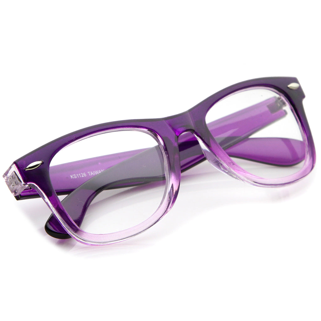 Purple-Fade / Clear