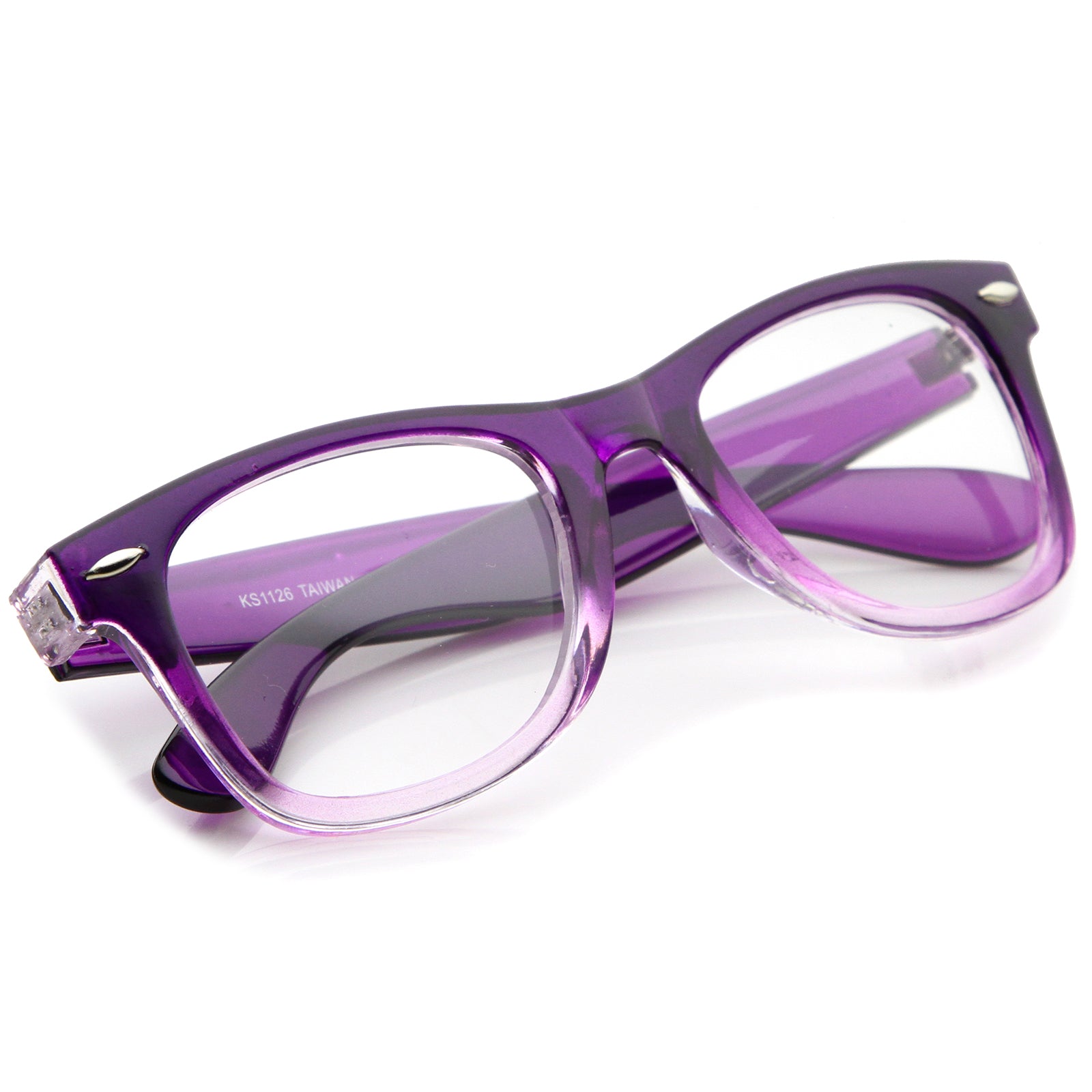 Purple-Fade / Clear