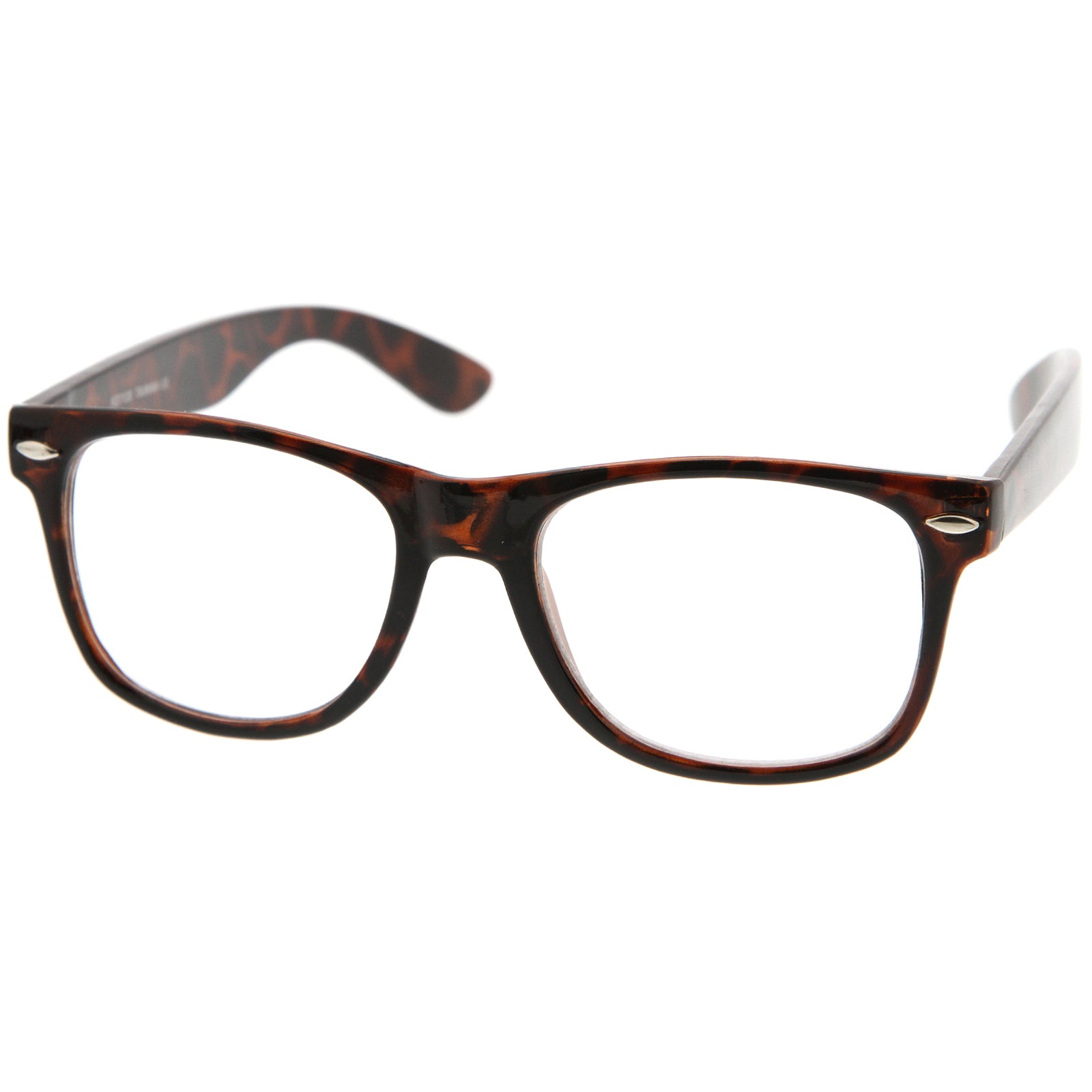 Brown-Tortoise / Clear