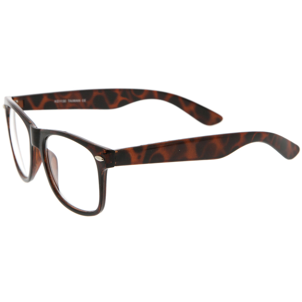 Brown-Tortoise / Clear