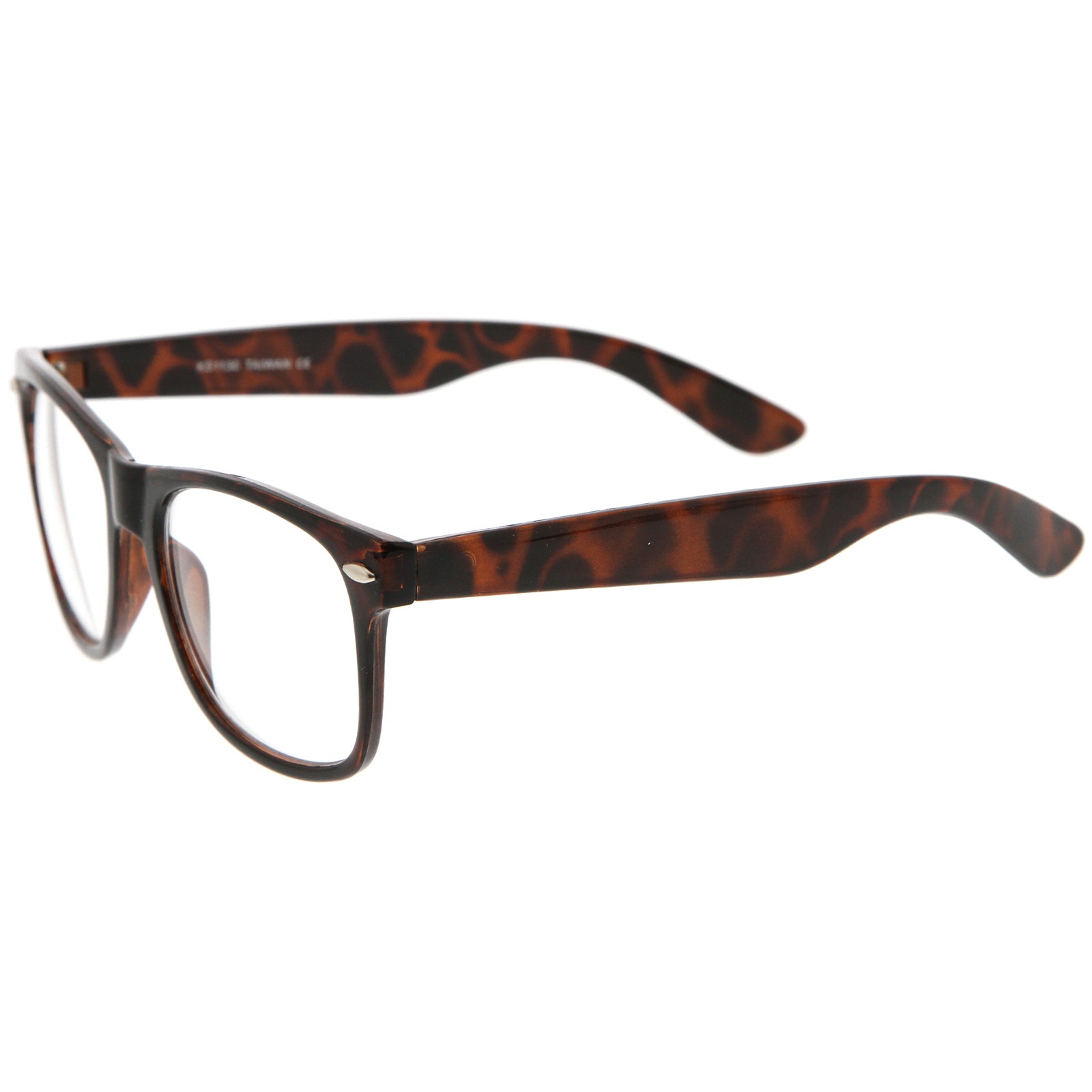 Brown-Tortoise / Clear