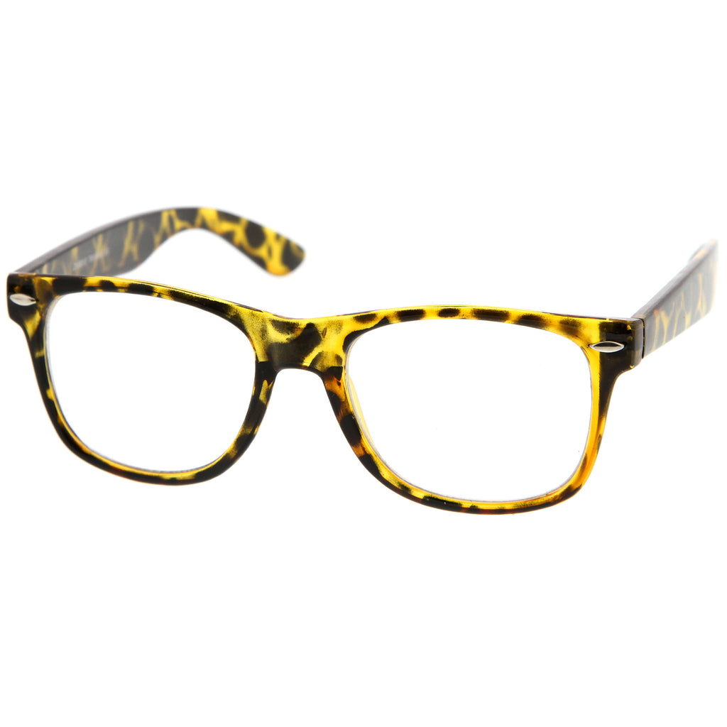 Yellow Tortoise / Clear