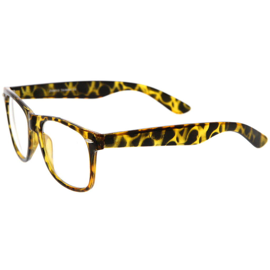 Yellow Tortoise / Clear