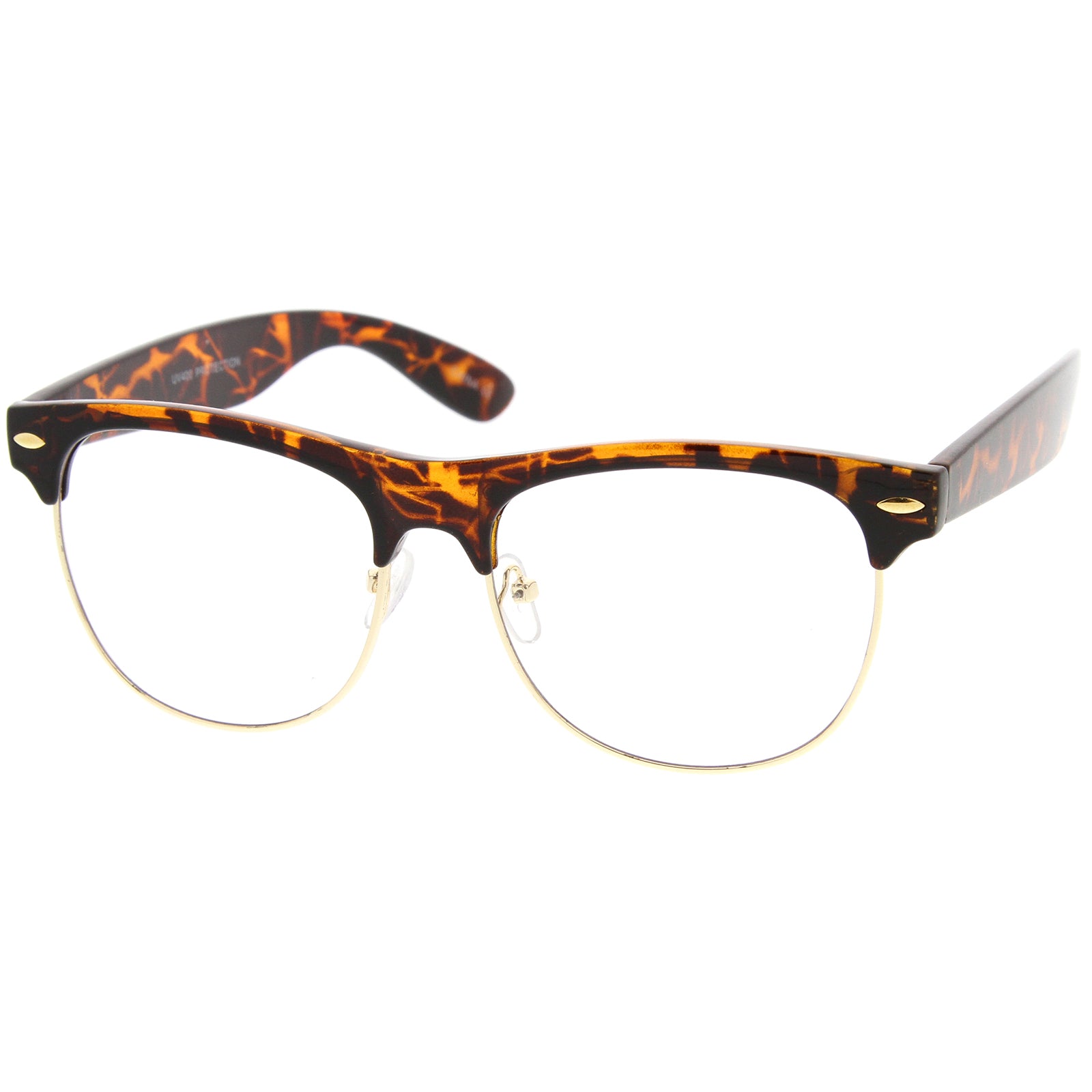 Tortoise-Gold / Clear