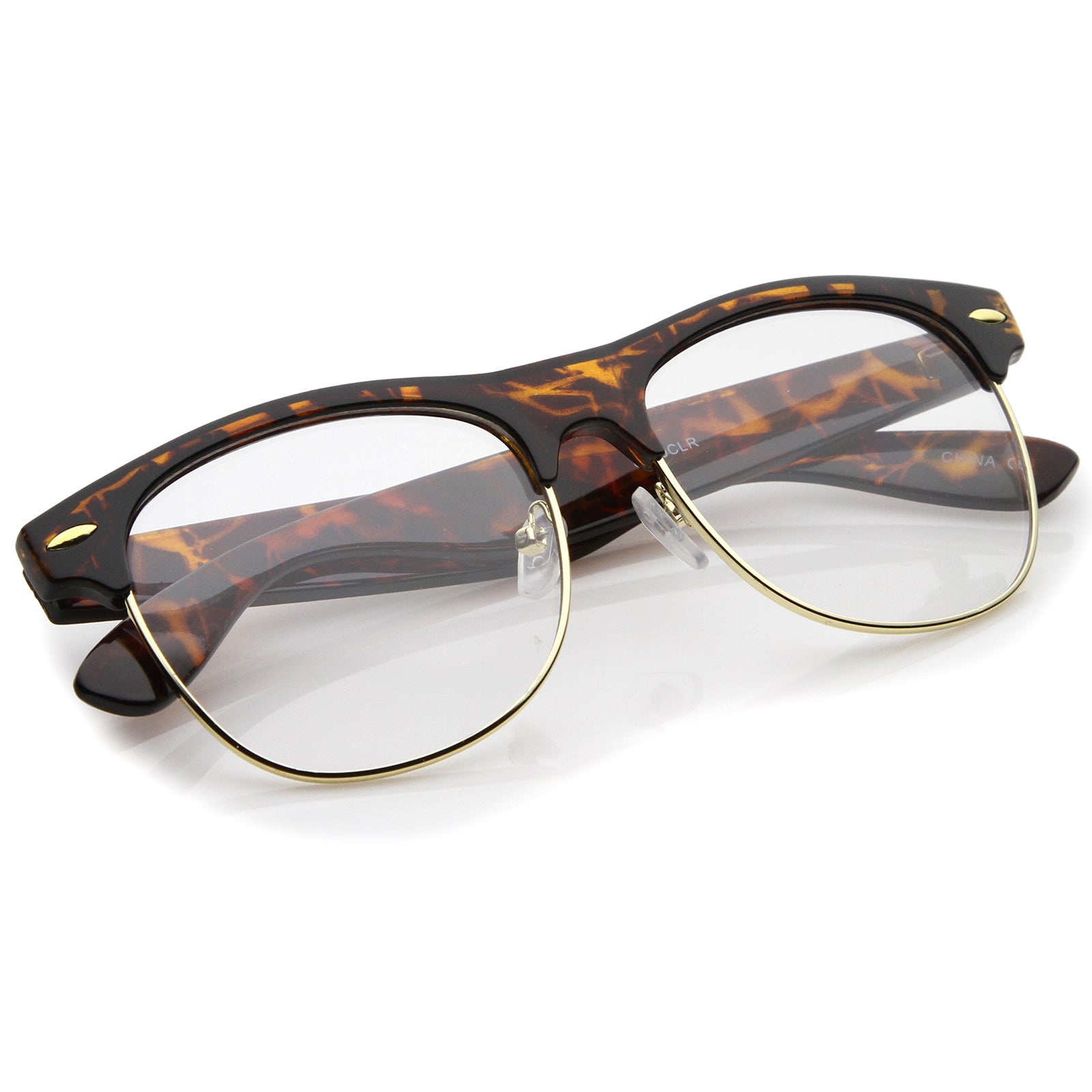 Tortoise-Gold / Clear