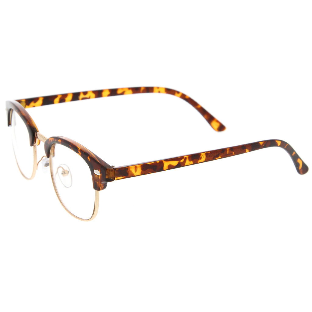 Orange-Tortoise / Clear