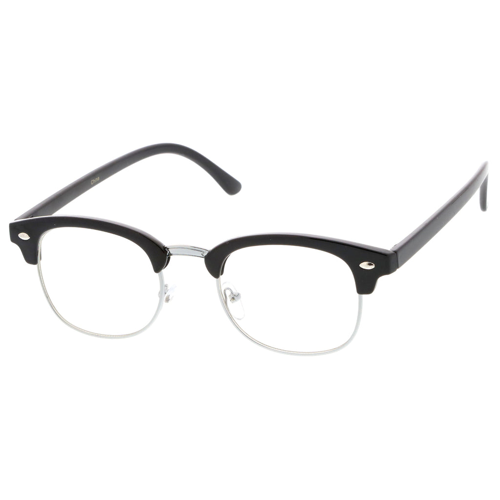 Black-Silver / Clear