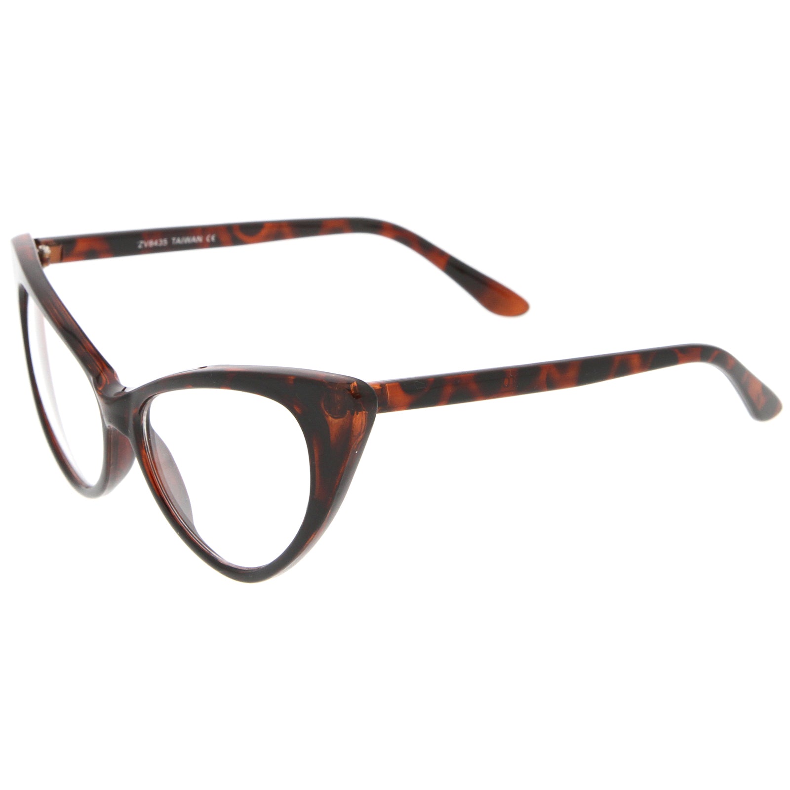 Dark-Brown-Tortoise / Clear