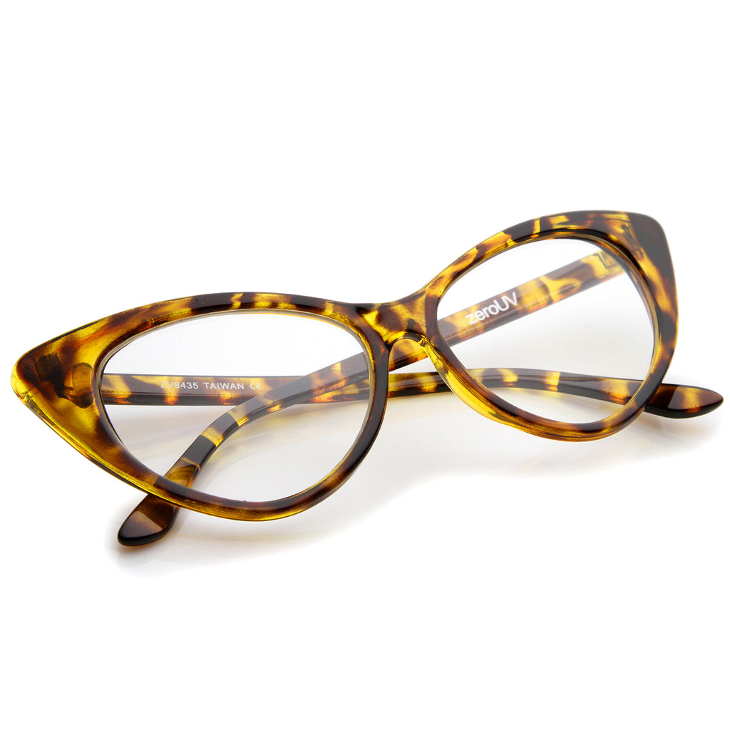 Light-Brown-Tortoise / Clear