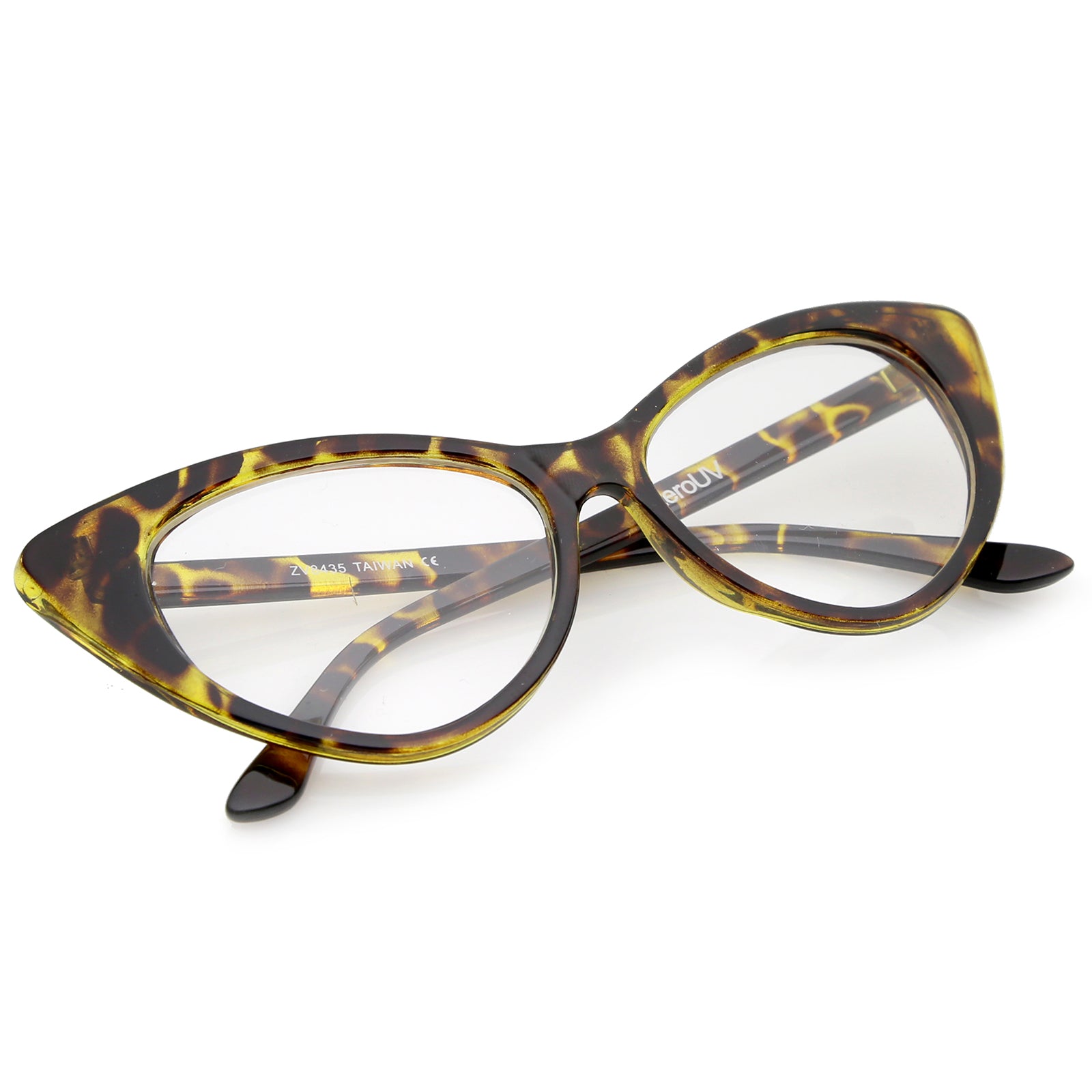 Yellow-Tortoise / Clear
