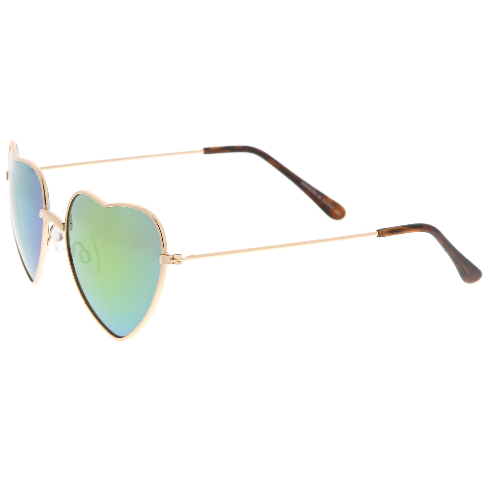 Gold / Pink-Green Mirror