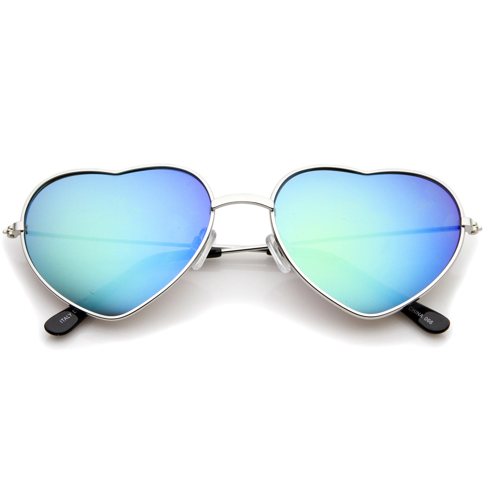 Silver / Yellow-Blue Mirror
