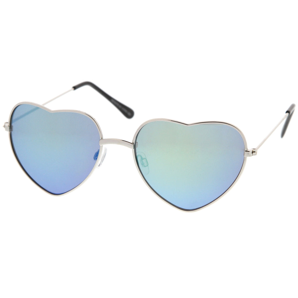 Silver / Yellow-Blue Mirror