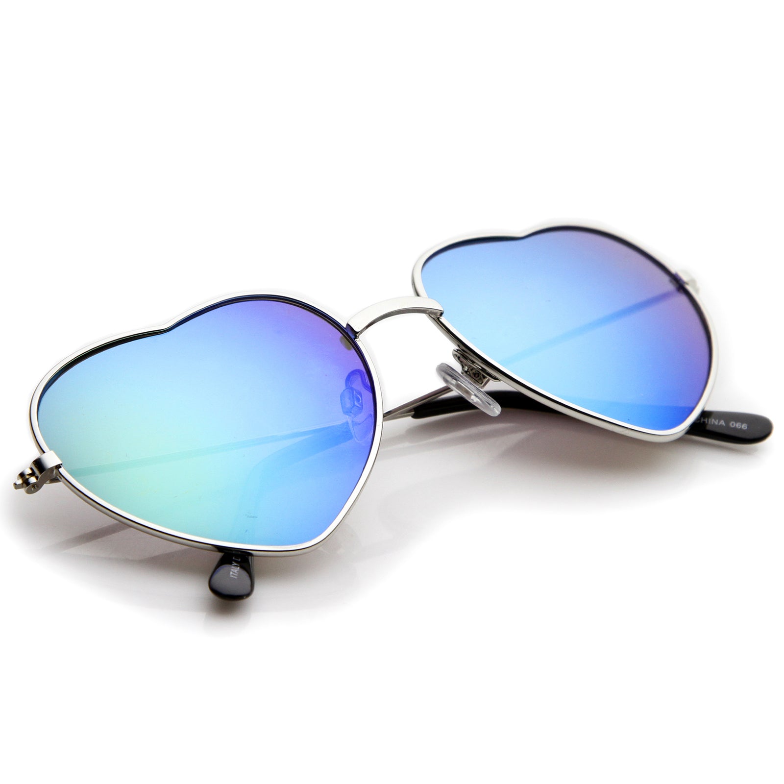 Silver / Yellow-Blue Mirror