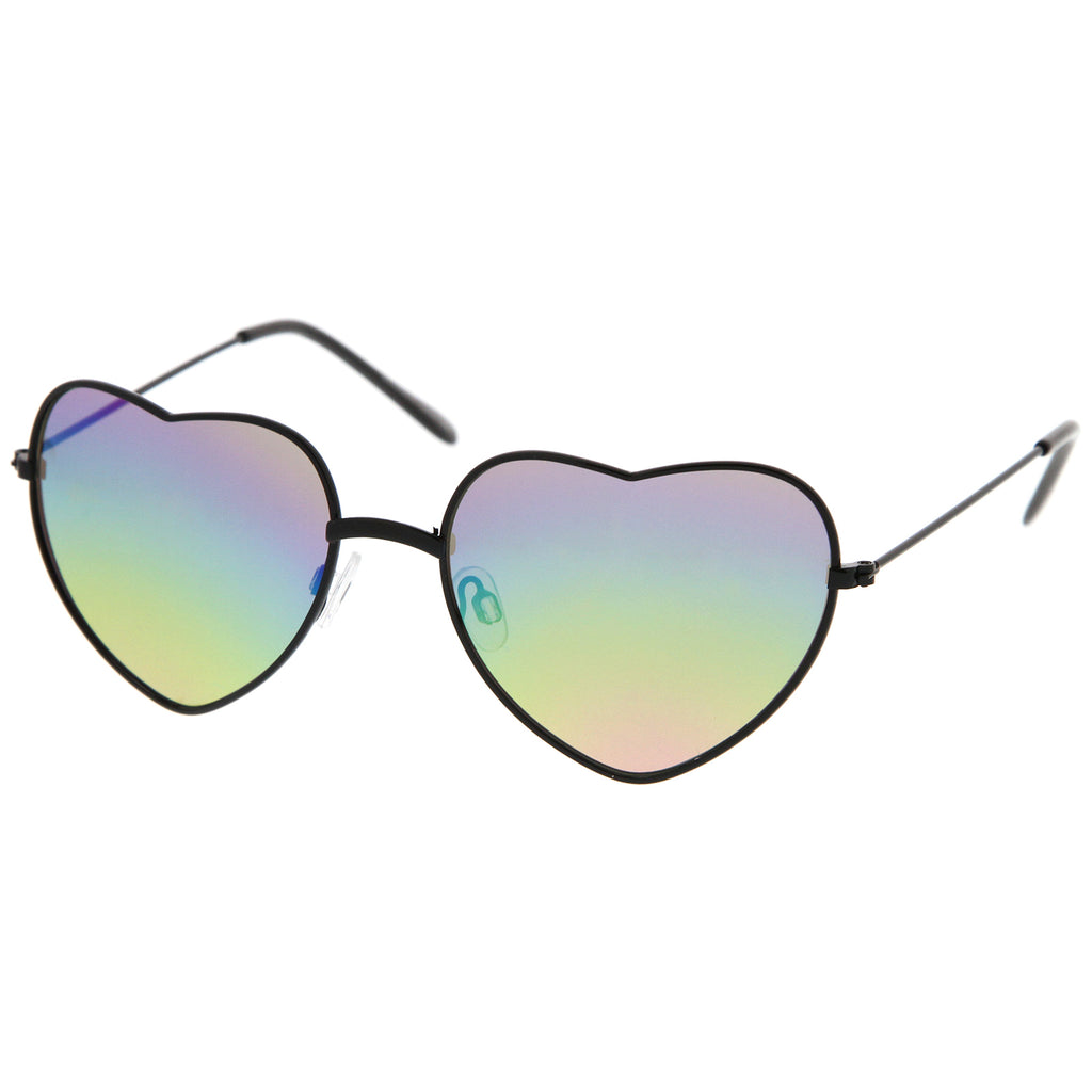 Black / Rainbow Mirror