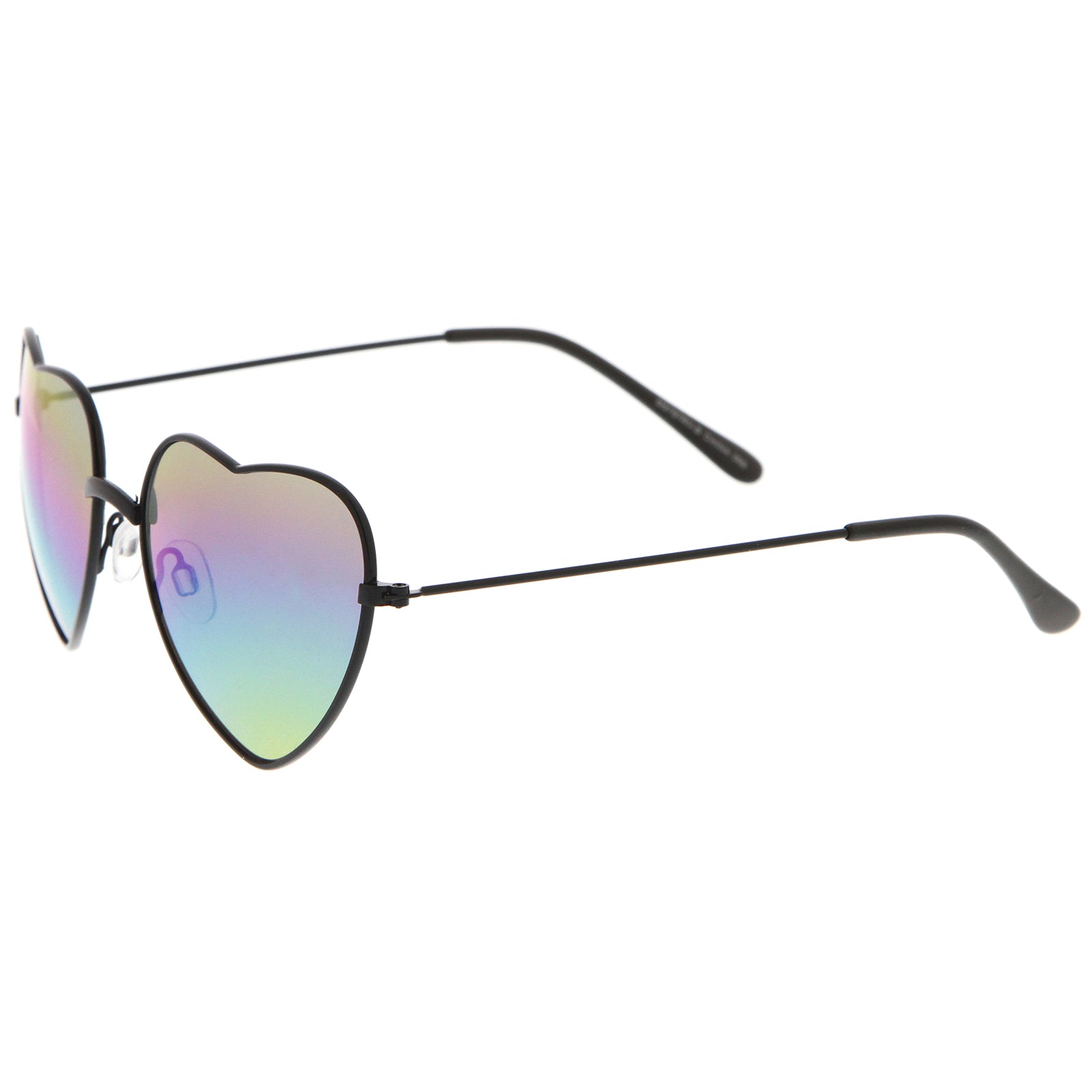 Black / Rainbow Mirror