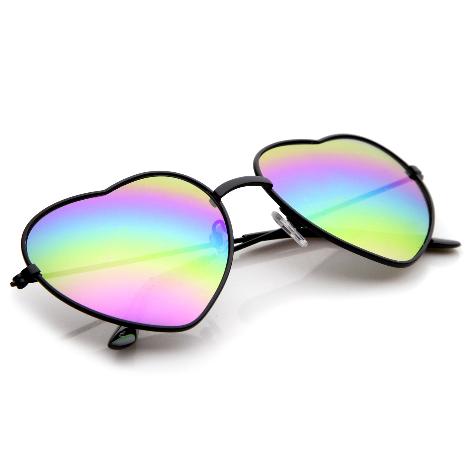 Black / Rainbow Mirror