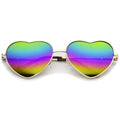 Gold / Rainbow Mirror