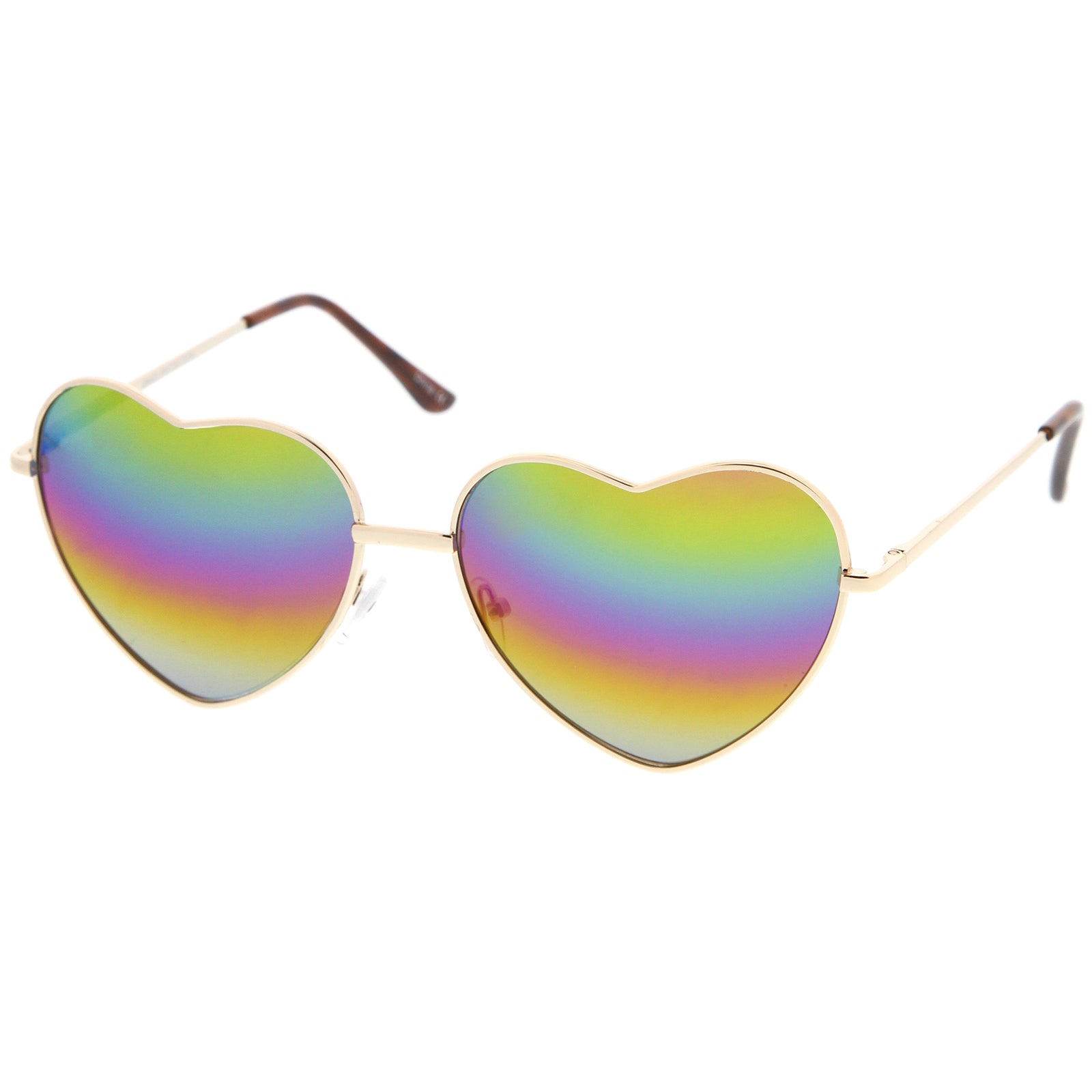 Gold / Rainbow Mirror