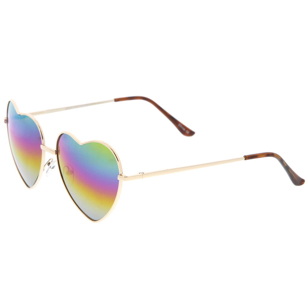 Gold / Rainbow Mirror