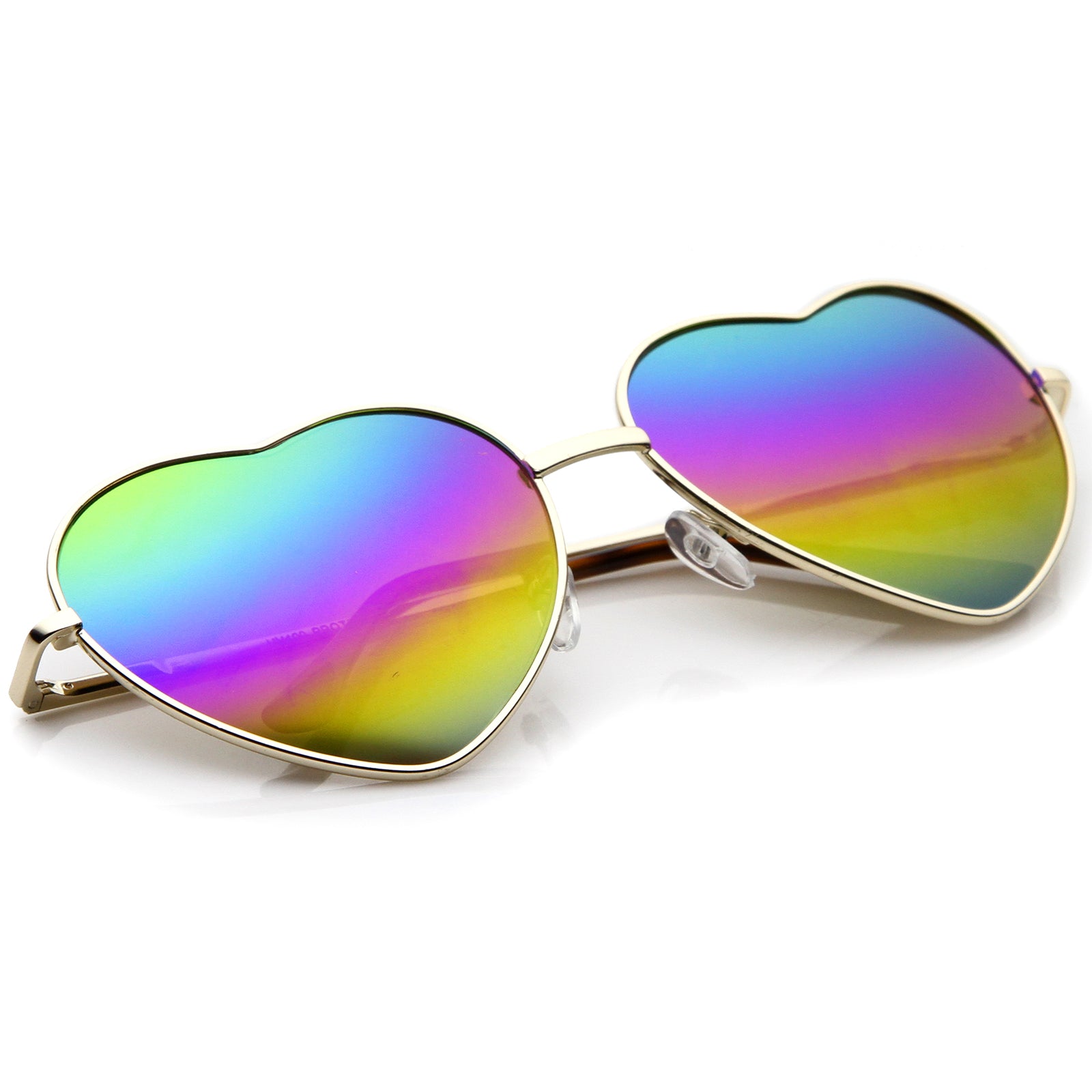 Gold / Rainbow Mirror