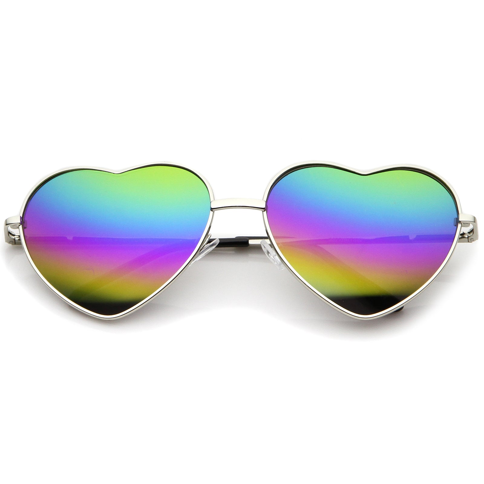 Silver / Rainbow Mirror