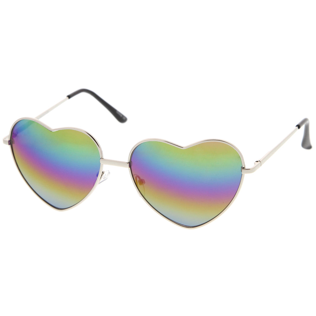 Silver / Rainbow Mirror