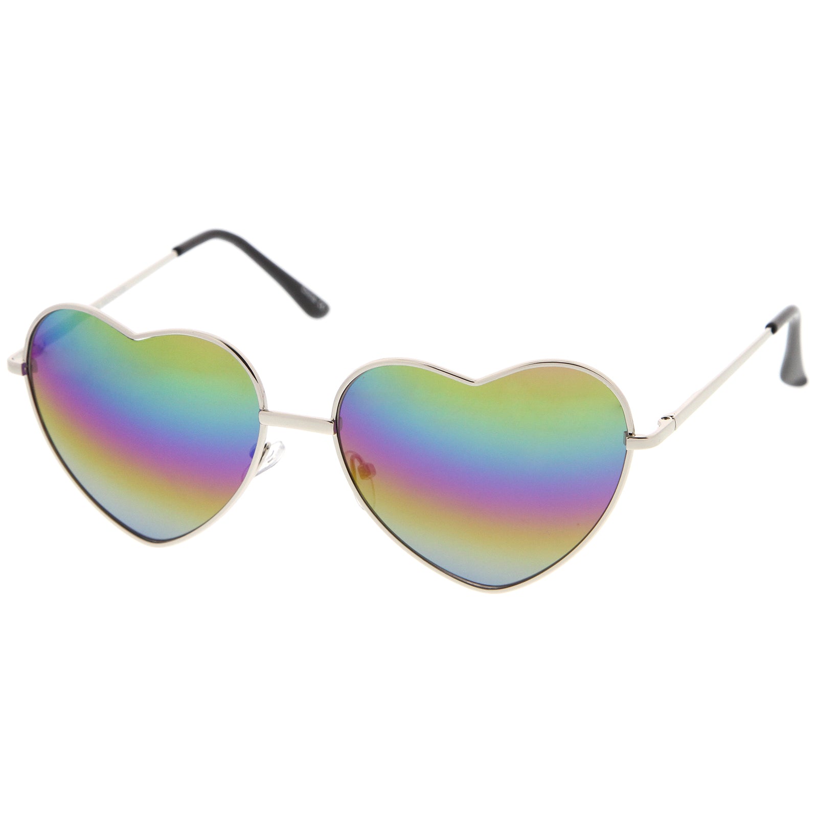 Silver / Rainbow Mirror