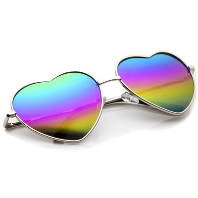 Silver / Rainbow Mirror